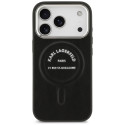 Kryt Karl Lagerfeld KARL RSG pro iPhone 17 Pro - černý