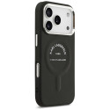 Kryt Karl Lagerfeld KARL RSG pro iPhone 17 Pro - černý