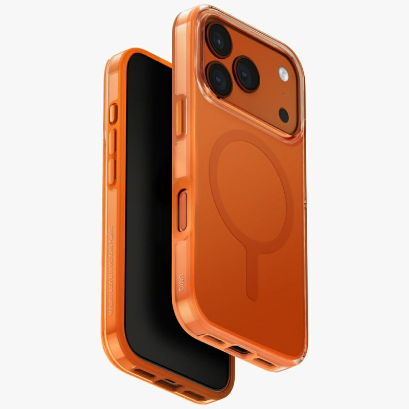 Kryt UNIQ CLARIO MAGCLICK pro iPhone 17 Pro - oranžová
