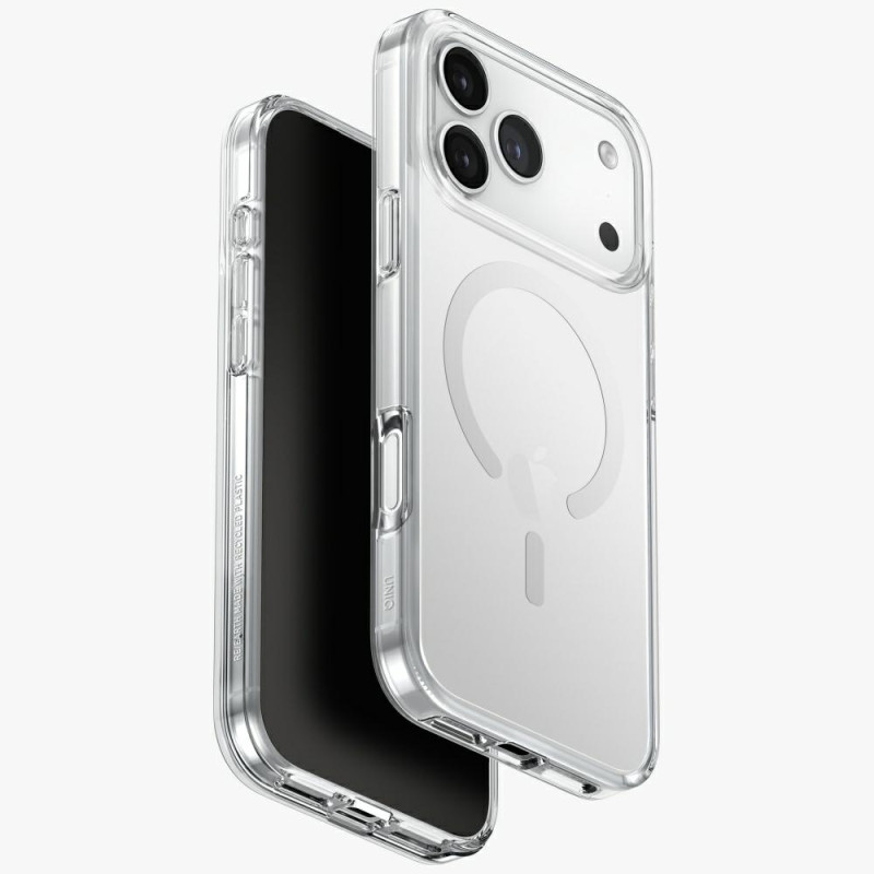 Kryt UNIQ Clario Magclick pro iPhone 17 Pro Max - transparentní