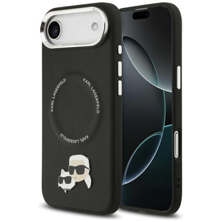 Kryt Karl Lagerfeld KARL & CHOUPETTE pro iPhone Air - černý