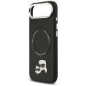 Kryt Karl Lagerfeld KARL & CHOUPETTE pro iPhone Air - černý