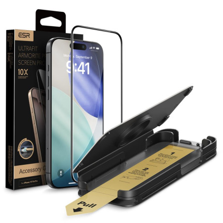 Ochranné sklo ESR ULTRAFIT ARMORITE PRO iPhone 17 Pro čiré