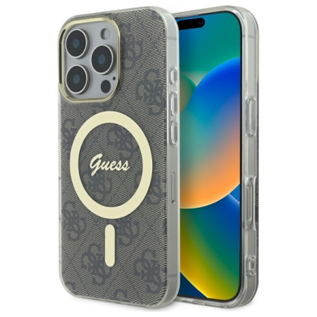 Kryt Guess IML 4G MagSafe pro iPhone 16 Pro Max