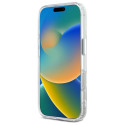 Kryt Karl Lagerfeld IML Metal pro iPhone 16 Pro - bílá