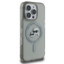 Kryt Karl Lagerfeld IML Metal pro iPhone 16 Pro - černý