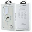 Kryt Karl Lagerfeld IML Metal Karl&Choupette iPhone 16 Pro Max – bí