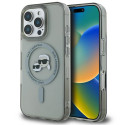 Kryt Karl Lagerfeld IML Metal pro iPhone 16 Pro Max černý