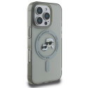 Kryt Karl Lagerfeld IML Metal pro iPhone 16 Pro Max černý
