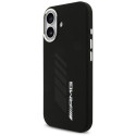 Kryt AMG Silicone Oversize RHOMBS MagSafe iPhone 17 - černý