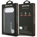 Kryt AMG Silicone Oversize Rhombs MagSafe iPhone Air černý