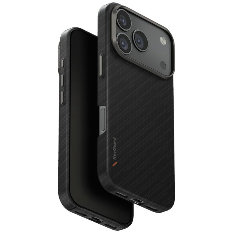 Kryt/pouzdro UNIQ KEVA EDGE MAGCLICK pro iPhone 17 Pro - černý
