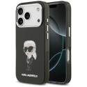 Kryt Karl Lagerfeld IML Aquarelle pro iPhone 17 Pro černá