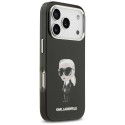 Kryt Karl Lagerfeld IML Aquarelle pro iPhone 17 Pro černá