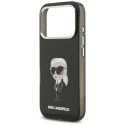 Kryt Karl Lagerfeld IML Aquarelle pro iPhone 17 Pro černá