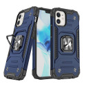 Kryt Wozinsky Ring Armor pro iPhone 14 Plus – modrá