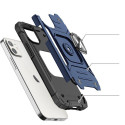 Kryt Wozinsky Ring Armor pro iPhone 14 Plus – modrá