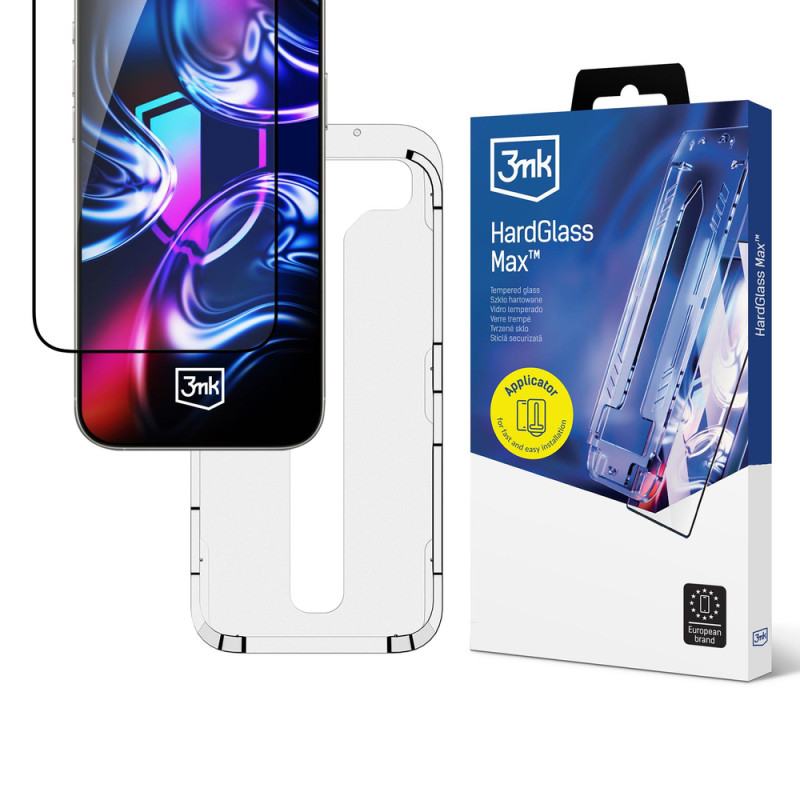 Ochranné sklo 3mk HARDGLASS MAX pro iPhone 11 Pro - čirá (full glue)