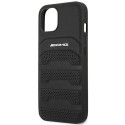 Kryt Mercedes AMG Debossed Lines pro iPhone 13/14/15 černý