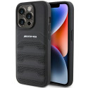 Kryt Mercedes AMG Leather iPhone 15 Pro Max – černé