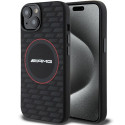 Kryt Mercedes AMG Carbon Pattern MagSafe pro iPhone 13/14/15 – čern