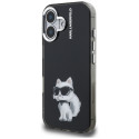 Kryt Karl Lagerfeld IML Aquarelle iPhone 16 černý
