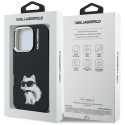 Kryt Karl Lagerfeld IML Aquarelle pro iPhone 16 Pro Max – černý