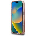 Kryt Karl Lagerfeld IML Aquarelle pro iPhone 16 - růžový