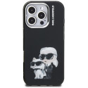 Kryt Karl Lagerfeld IML Aquarelle iPhone 16 Pro Max černý