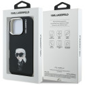 Kryt Karl Lagerfeld IML Aquarelle MagSafe pro iPhone 16 Pro - černý