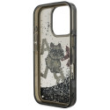 Kryt Karl Lagerfeld CHOUPETTE Logo iPhone 16 Pro - černý