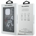 Kryt Karl Lagerfeld CHOUPETTE iPhone 16 Pro Max - černý