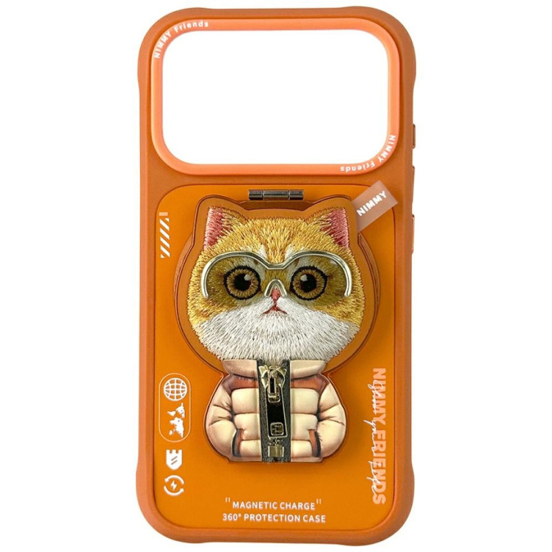 Kryt Nimmy NIMMY COOL&cute 2.0 pro iPhone 17 Pro - oranžový