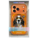 Kryt Nimmy Cool&Cute 2.0 pro iPhone 17 Pro Max – oranžový