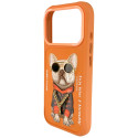 Kryt Nimmy GLASSES Cool Dog Case iPhone 17 Pro Max - oranžová