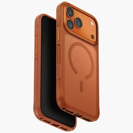 Pouzdro UNIQ Magclick iPhone 17 Pro - oranžová