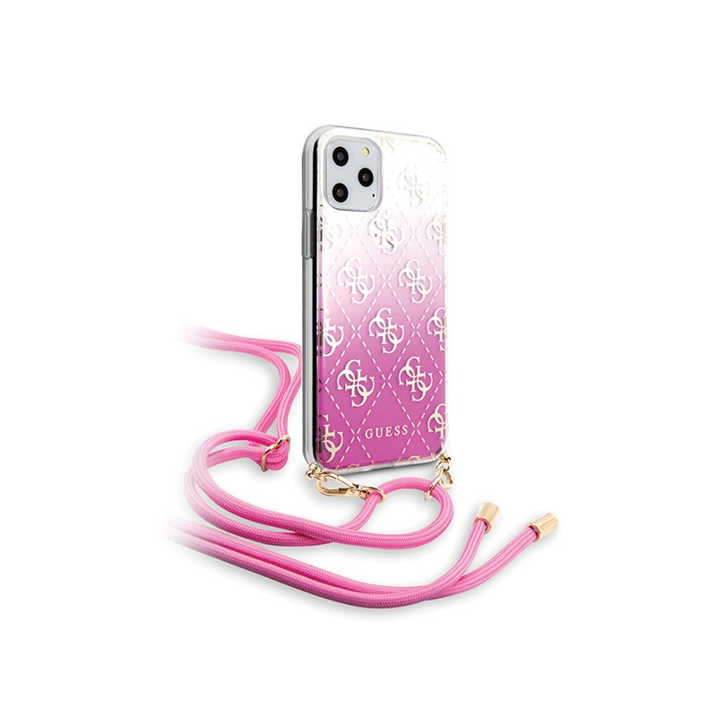 Kryt Guess 4G GRADIENT pro iPhone 11 Pro - růžové