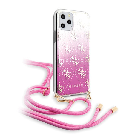 Kryt Guess 4G GRADIENT iPhone 11 Pro – růžové