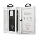 Kryt Guess SAFFIANO TRIANGLE iPhone 13/13 Pro černý