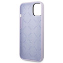 Kryt Guess SILICONE VINTAGE GOLD iPhone 14/15 Plus - fialová