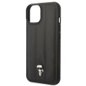 Kryt Karl Lagerfeld PUFFY IKONIK iPhone 13/14/15 - černý