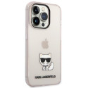 Kryt Karl Lagerfeld CHOUPETTE BODY iPhone 14 Pro Max – pink