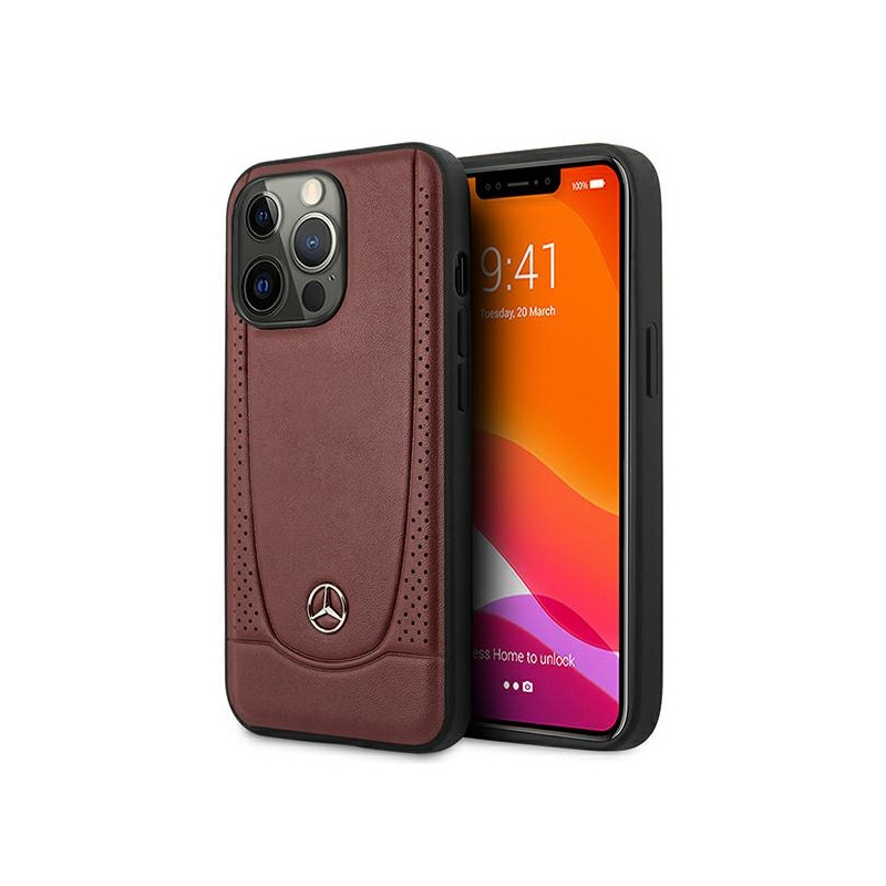 Kryt Mercedes New Urban Line pro iPhone 13 / 13 Pro - červený
