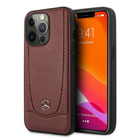 Kryt Mercedes New Urban Line pro iPhone 13/13 Pro - červený