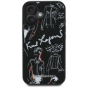 Kryt Karl Lagerfeld MagSafe pro iPhone 16 - black