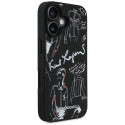 Kryt Karl Lagerfeld MagSafe pro iPhone 16 - black