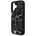 Kryt Karl Lagerfeld MagSafe pro iPhone 16 - black