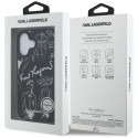 Kryt Karl Lagerfeld MagSafe pro iPhone 16 - black