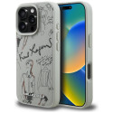 Kryt Karl Lagerfeld MagSafe pro iPhone 16 Pro Max - šedá