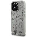 Kryt Karl Lagerfeld MagSafe pro iPhone 16 Pro - šedý